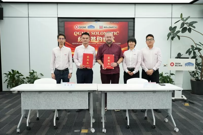 QGM dan SOLOMATIC Menandatangani Kemitraan Distribusi untuk Berekspansi di Rusia